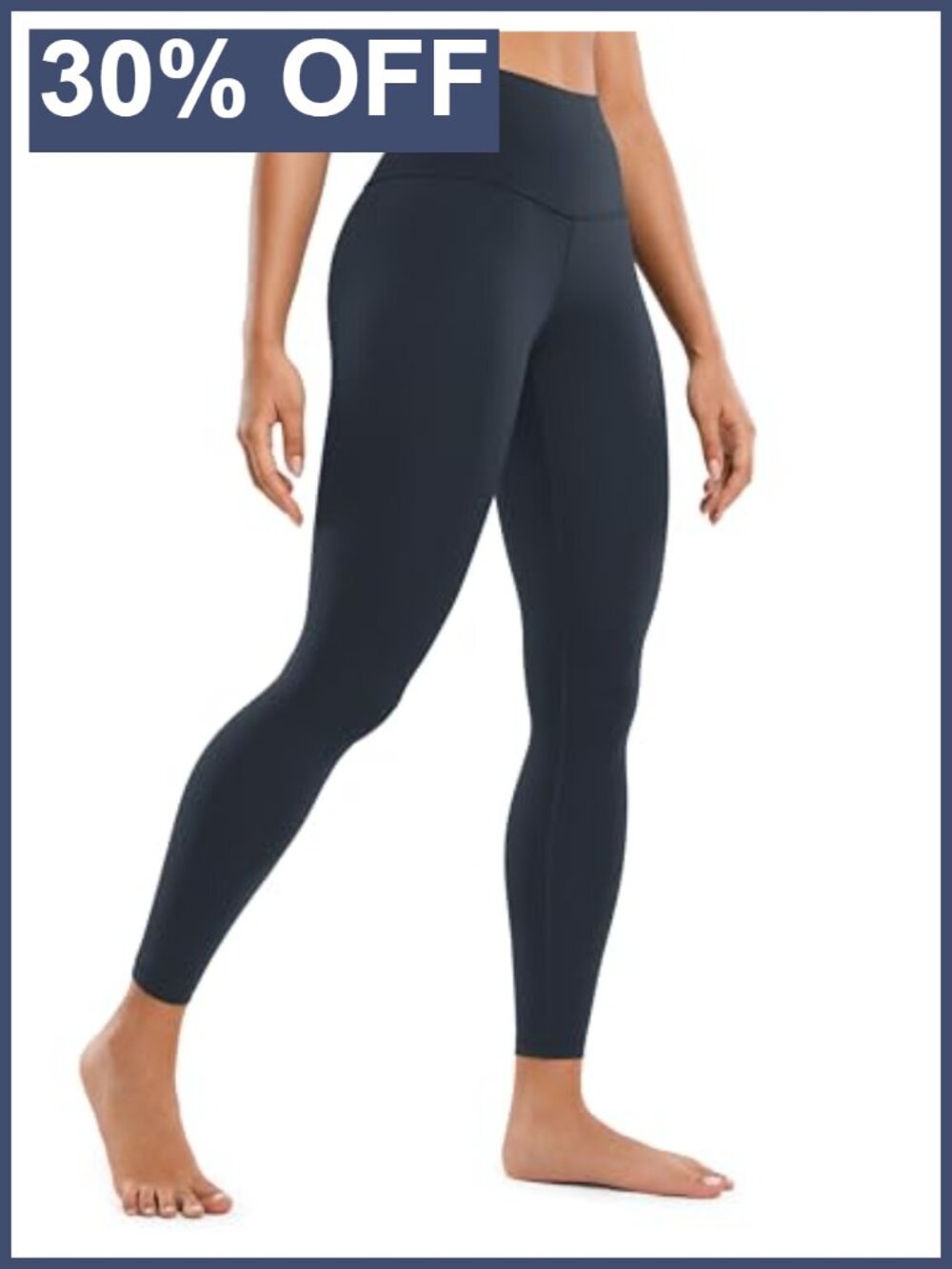 High Rise Butterluxe Leggings 25 Inch 7/8 Length Seamless Yoga Lounge